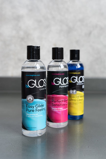 Easy Glide – Pomůcka pro oblékání latexu