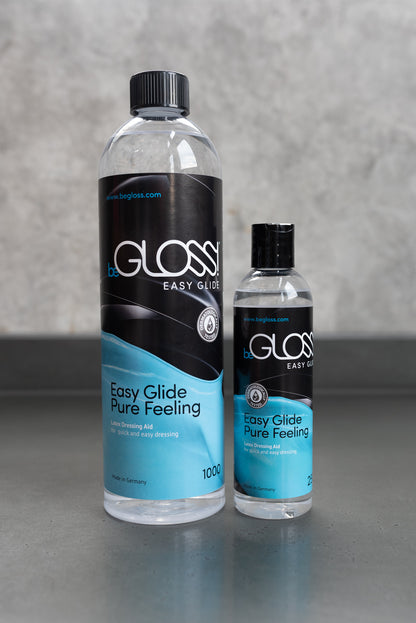 Easy Glide – Pomůcka pro oblékání latexu