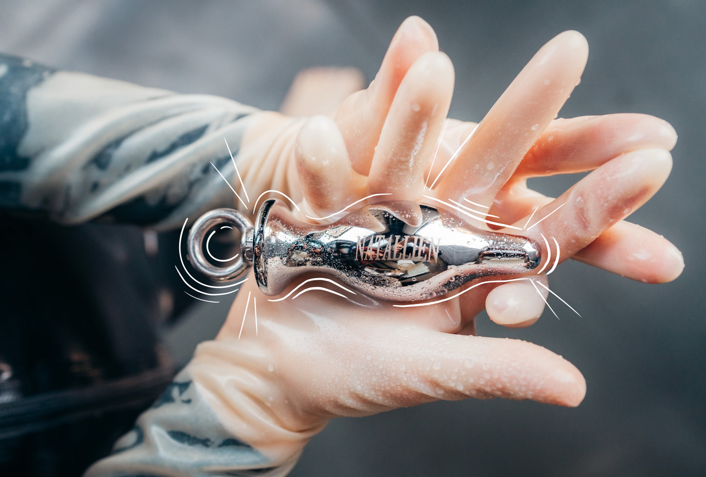 Ocelový anální kolík – Ukaž, komu patříš